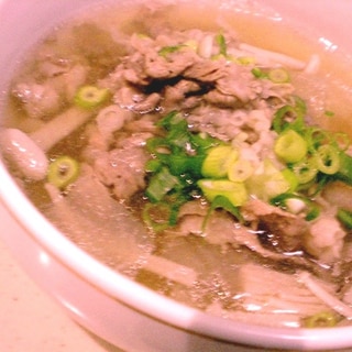 ごちそうスープ　大根と牛肉の韓国風
